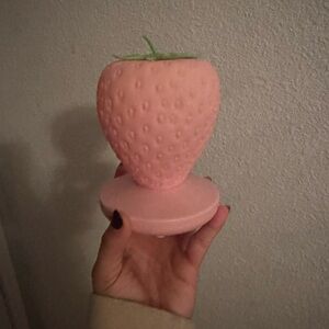 Pink Strawberry Shaped Decor